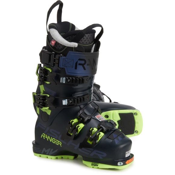 NEW $700 FISCHER RANGER 115 WALK DYNAFIT WOMENS SKI BOOTS  22.5  US 5.5  Euro 36 - Picture 1 of 6